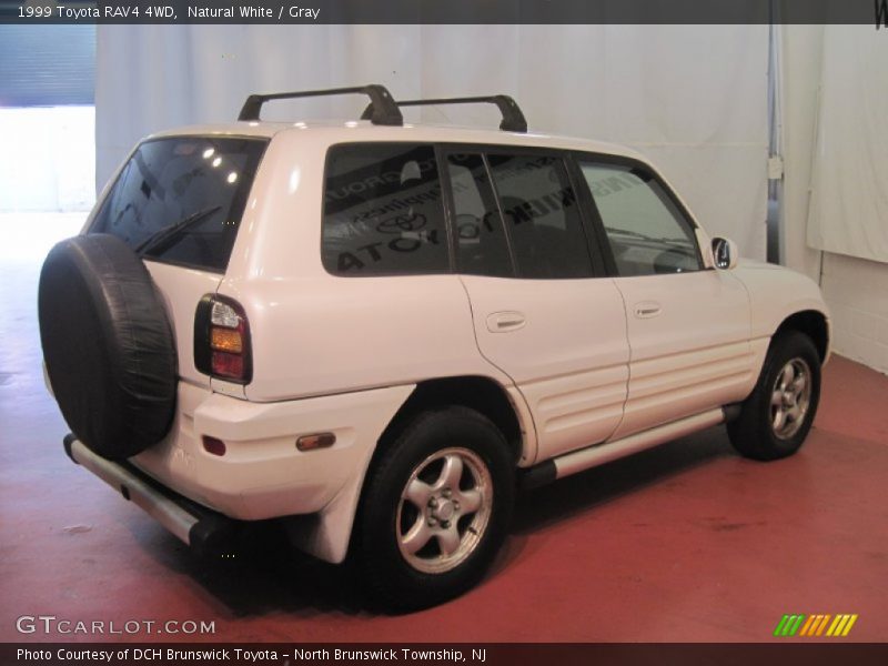 Natural White / Gray 1999 Toyota RAV4 4WD