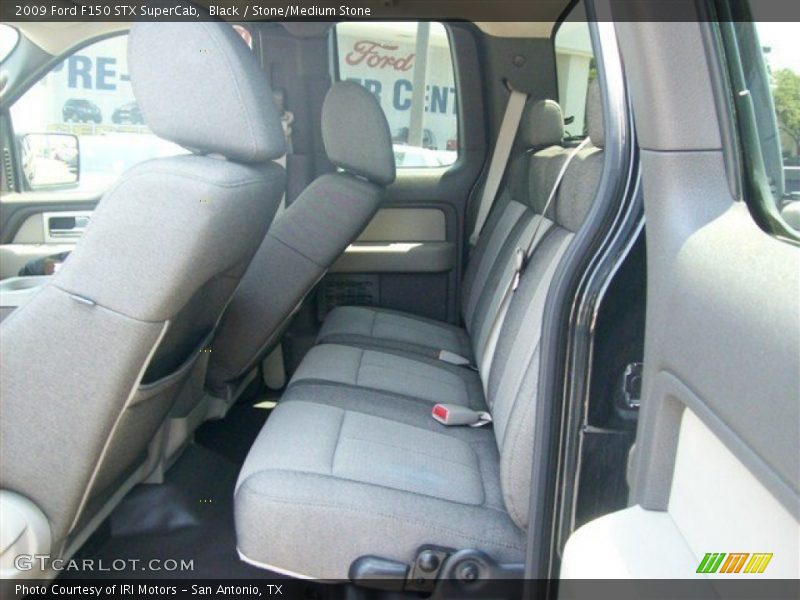 Black / Stone/Medium Stone 2009 Ford F150 STX SuperCab