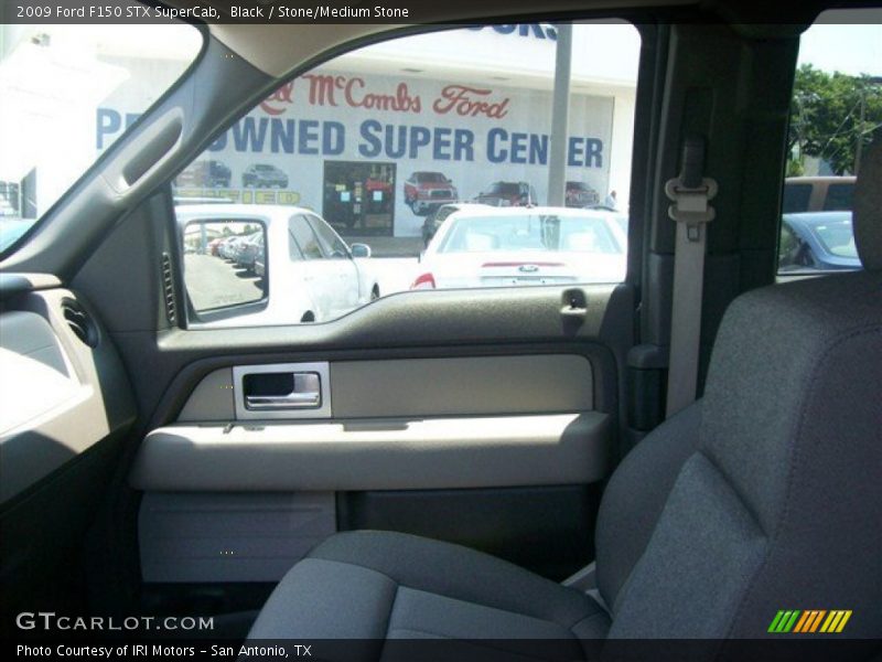 Black / Stone/Medium Stone 2009 Ford F150 STX SuperCab