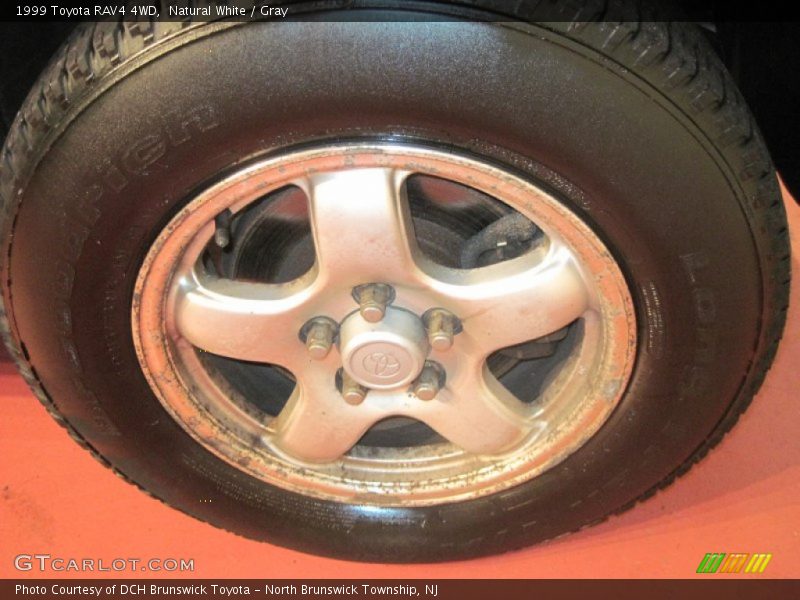 Natural White / Gray 1999 Toyota RAV4 4WD