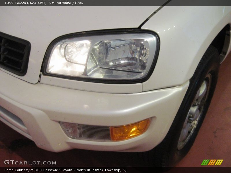 Natural White / Gray 1999 Toyota RAV4 4WD