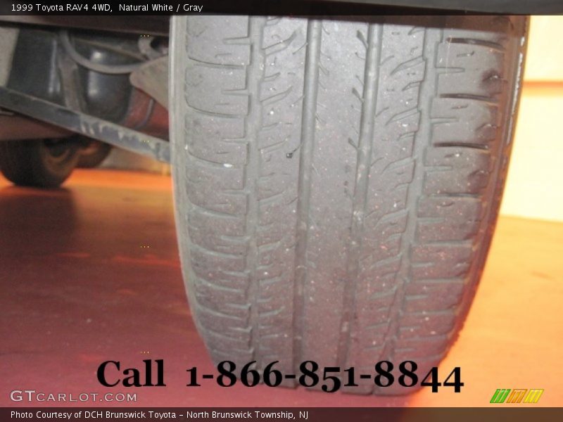 Natural White / Gray 1999 Toyota RAV4 4WD