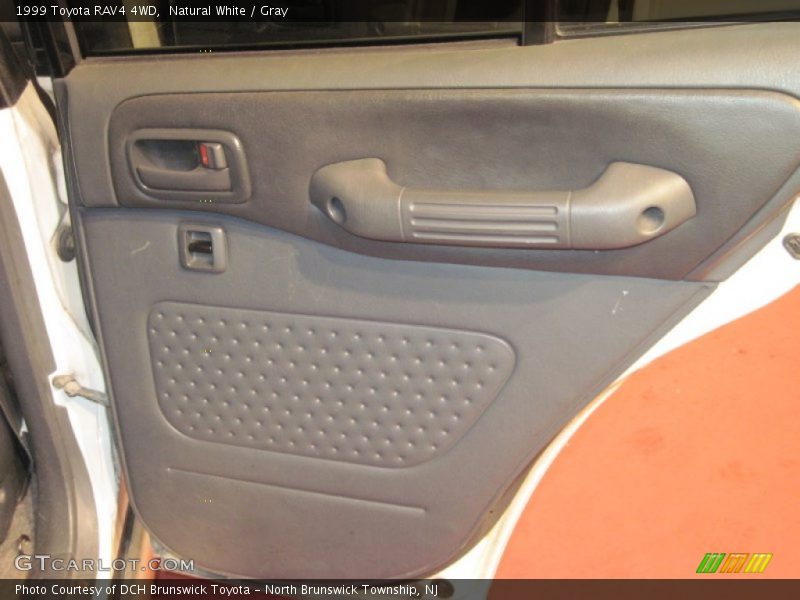 Natural White / Gray 1999 Toyota RAV4 4WD