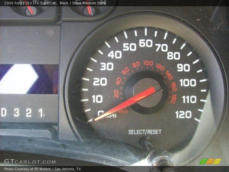 Black / Stone/Medium Stone 2009 Ford F150 STX SuperCab