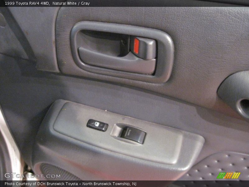 Natural White / Gray 1999 Toyota RAV4 4WD