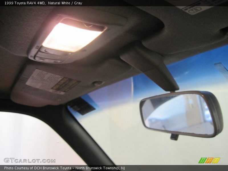 Natural White / Gray 1999 Toyota RAV4 4WD