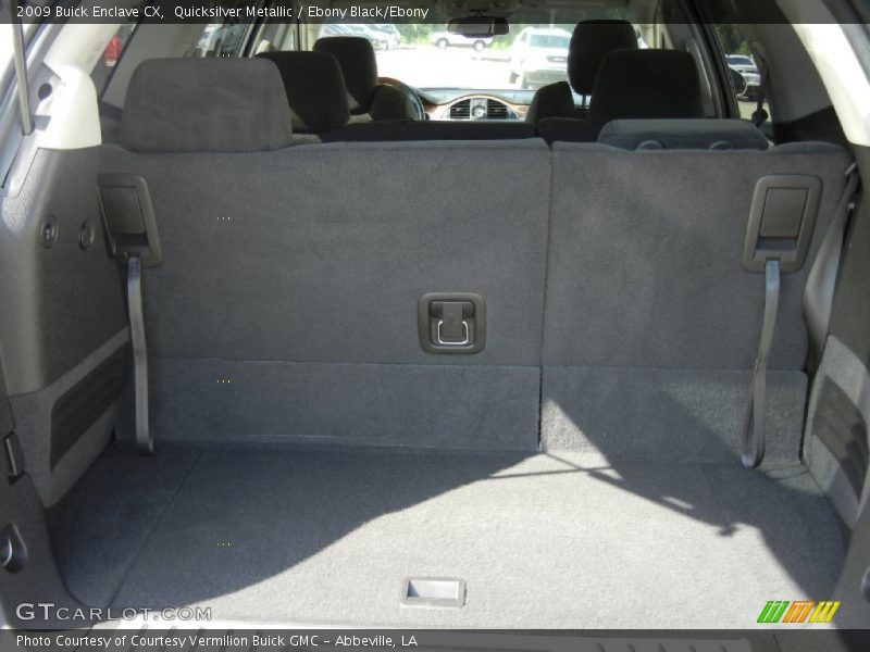 Quicksilver Metallic / Ebony Black/Ebony 2009 Buick Enclave CX