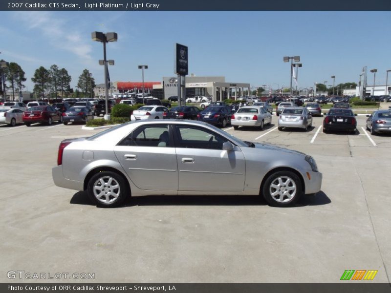 Light Platinum / Light Gray 2007 Cadillac CTS Sedan