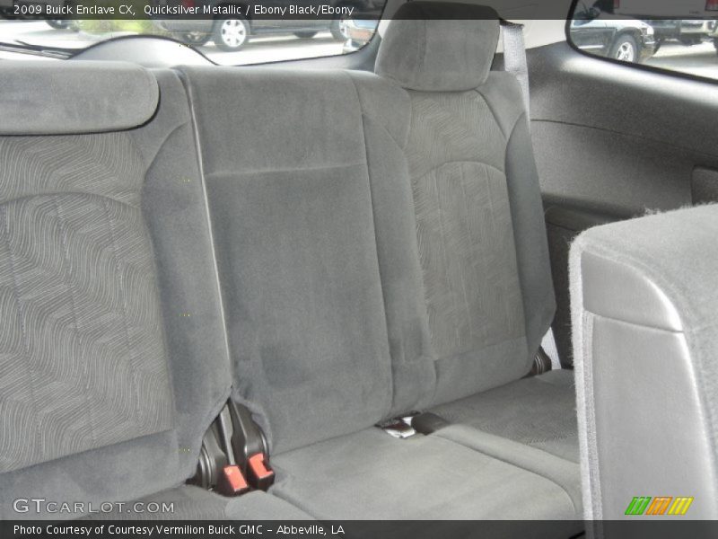 Quicksilver Metallic / Ebony Black/Ebony 2009 Buick Enclave CX