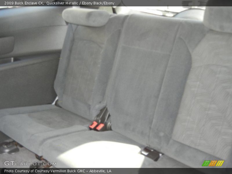 Quicksilver Metallic / Ebony Black/Ebony 2009 Buick Enclave CX