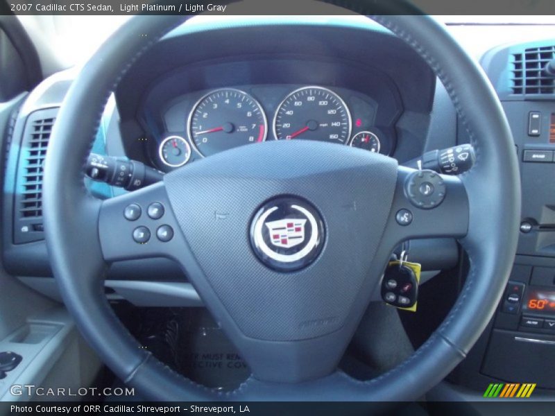 Light Platinum / Light Gray 2007 Cadillac CTS Sedan