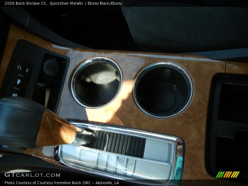 Quicksilver Metallic / Ebony Black/Ebony 2009 Buick Enclave CX