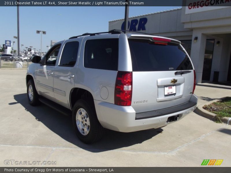 Sheer Silver Metallic / Light Titanium/Dark Titanium 2011 Chevrolet Tahoe LT 4x4