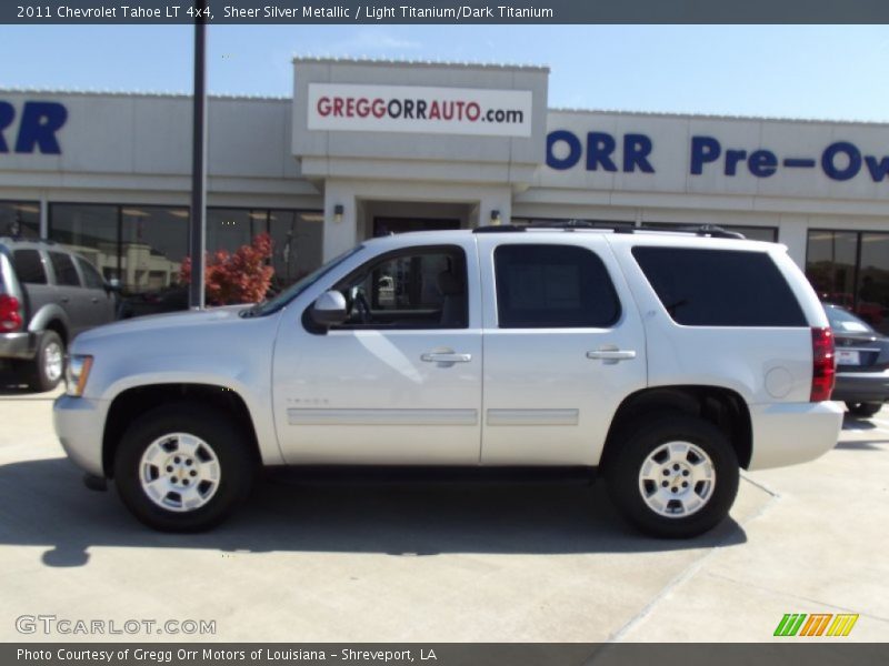Sheer Silver Metallic / Light Titanium/Dark Titanium 2011 Chevrolet Tahoe LT 4x4