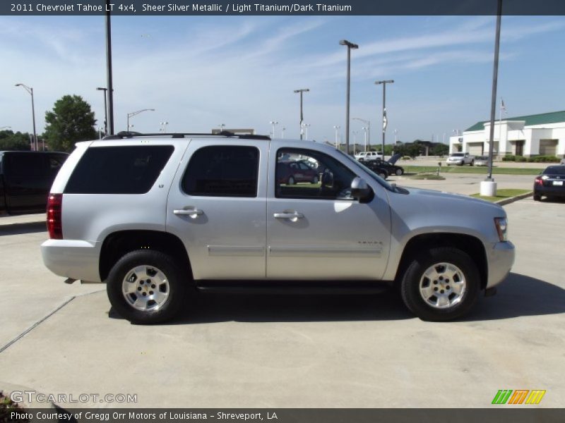 Sheer Silver Metallic / Light Titanium/Dark Titanium 2011 Chevrolet Tahoe LT 4x4