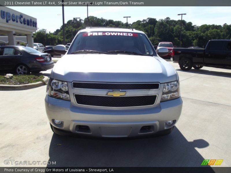 Sheer Silver Metallic / Light Titanium/Dark Titanium 2011 Chevrolet Tahoe LT 4x4