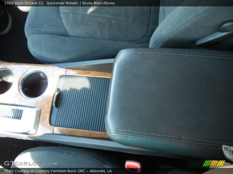 Quicksilver Metallic / Ebony Black/Ebony 2009 Buick Enclave CX
