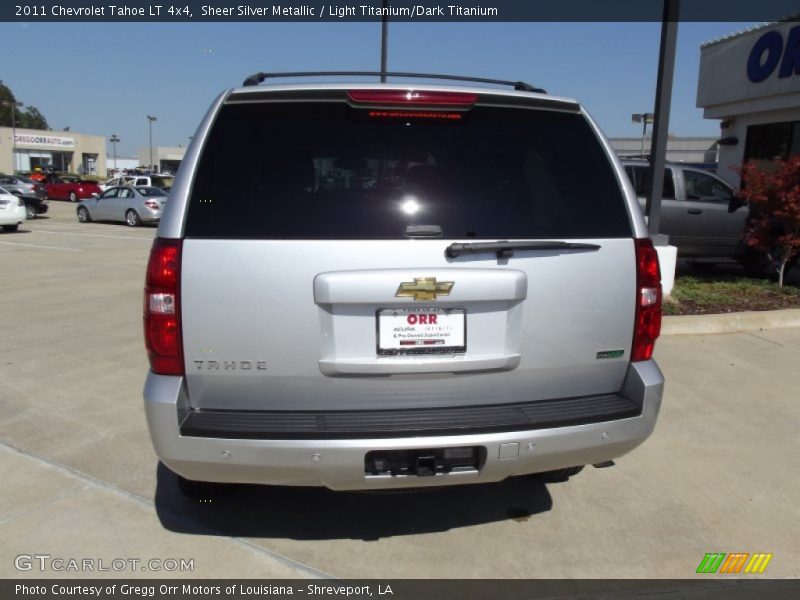 Sheer Silver Metallic / Light Titanium/Dark Titanium 2011 Chevrolet Tahoe LT 4x4
