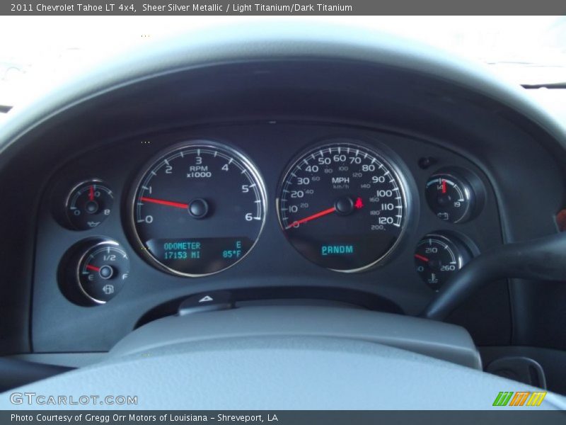 Sheer Silver Metallic / Light Titanium/Dark Titanium 2011 Chevrolet Tahoe LT 4x4