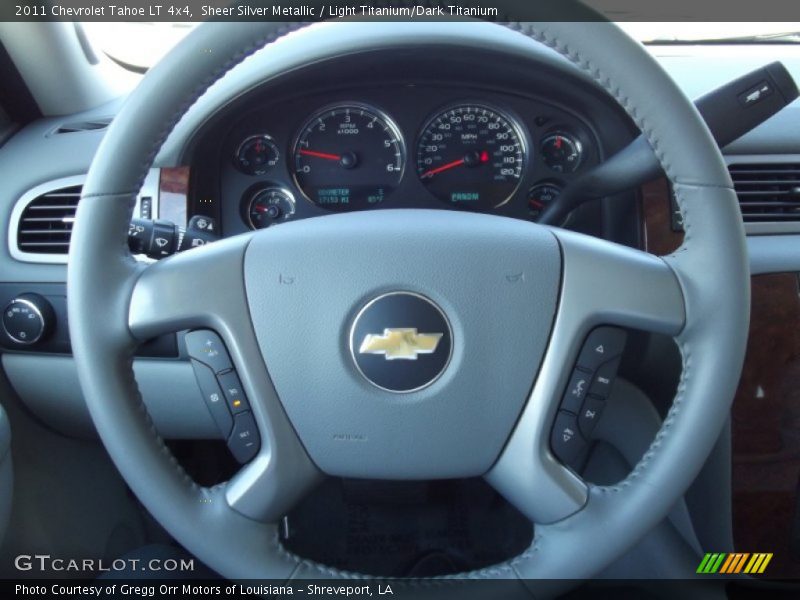 Sheer Silver Metallic / Light Titanium/Dark Titanium 2011 Chevrolet Tahoe LT 4x4