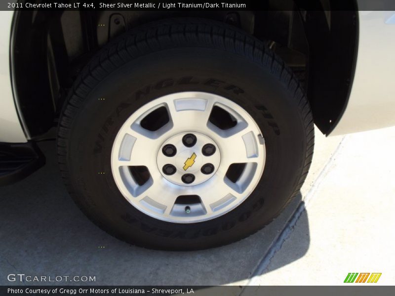 Sheer Silver Metallic / Light Titanium/Dark Titanium 2011 Chevrolet Tahoe LT 4x4