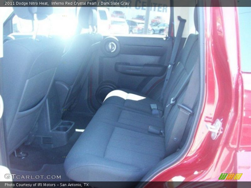 Inferno Red Crystal Pearl / Dark Slate Gray 2011 Dodge Nitro Heat