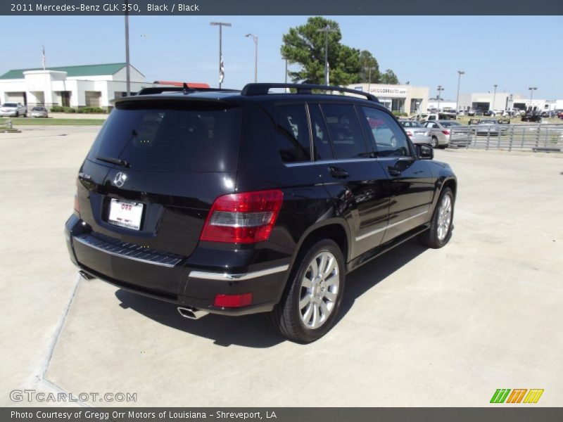 Black / Black 2011 Mercedes-Benz GLK 350