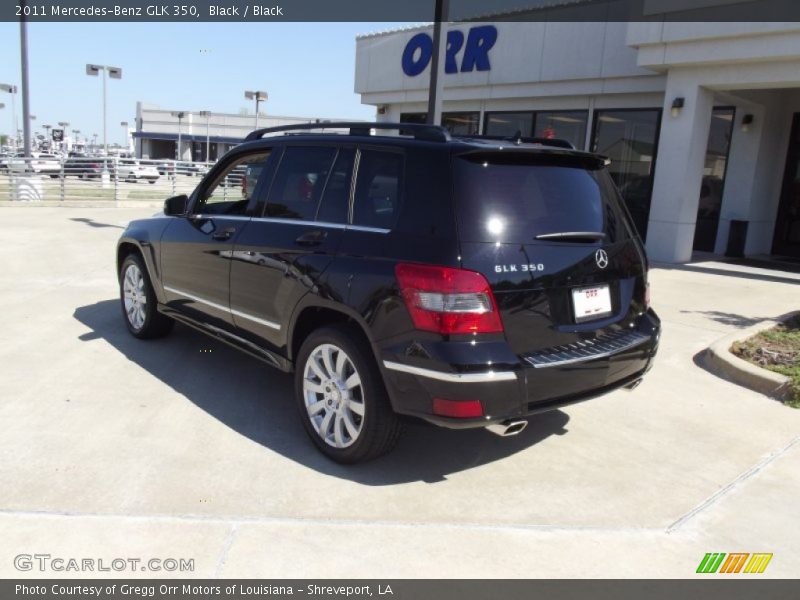 Black / Black 2011 Mercedes-Benz GLK 350