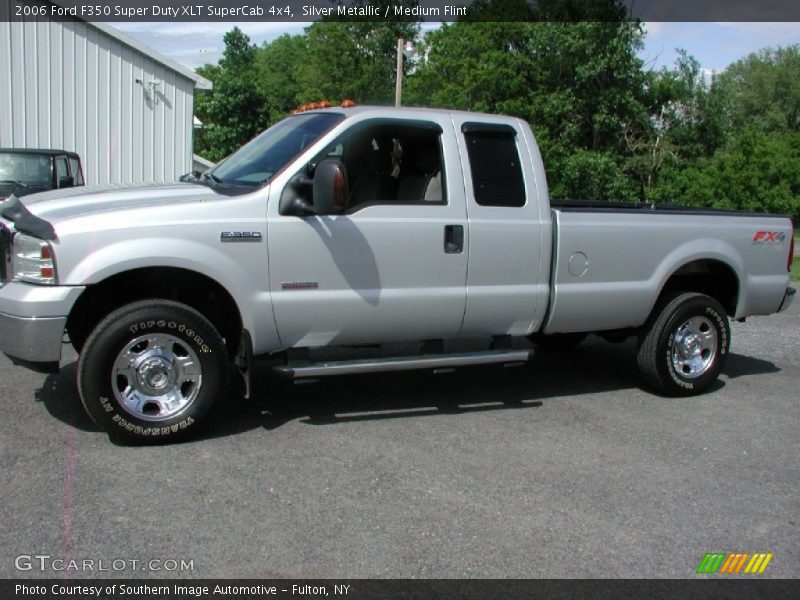 Silver Metallic / Medium Flint 2006 Ford F350 Super Duty XLT SuperCab 4x4