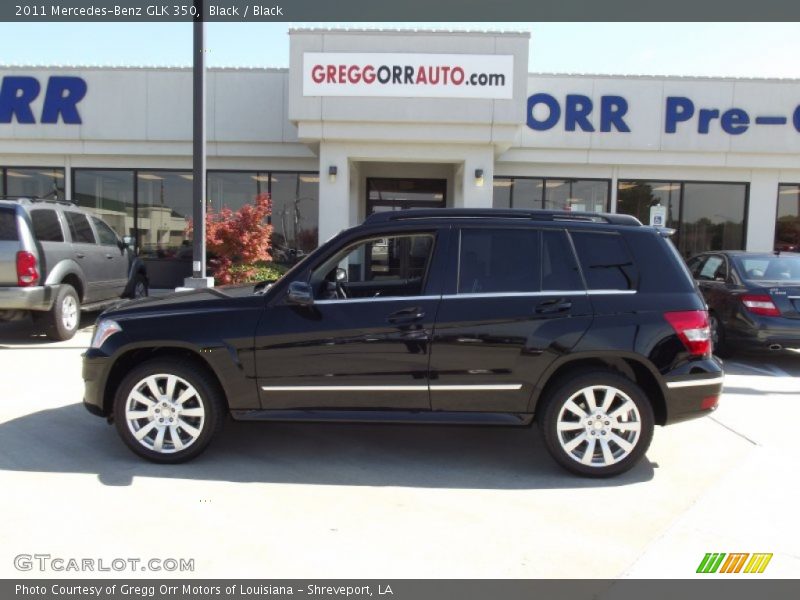 Black / Black 2011 Mercedes-Benz GLK 350