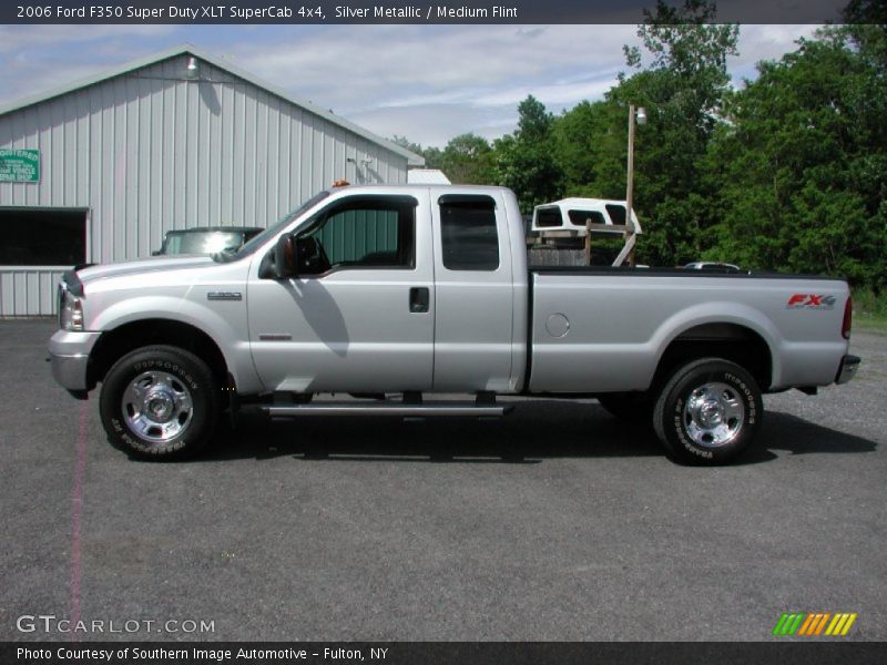Silver Metallic / Medium Flint 2006 Ford F350 Super Duty XLT SuperCab 4x4