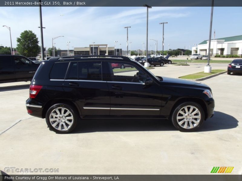 Black / Black 2011 Mercedes-Benz GLK 350