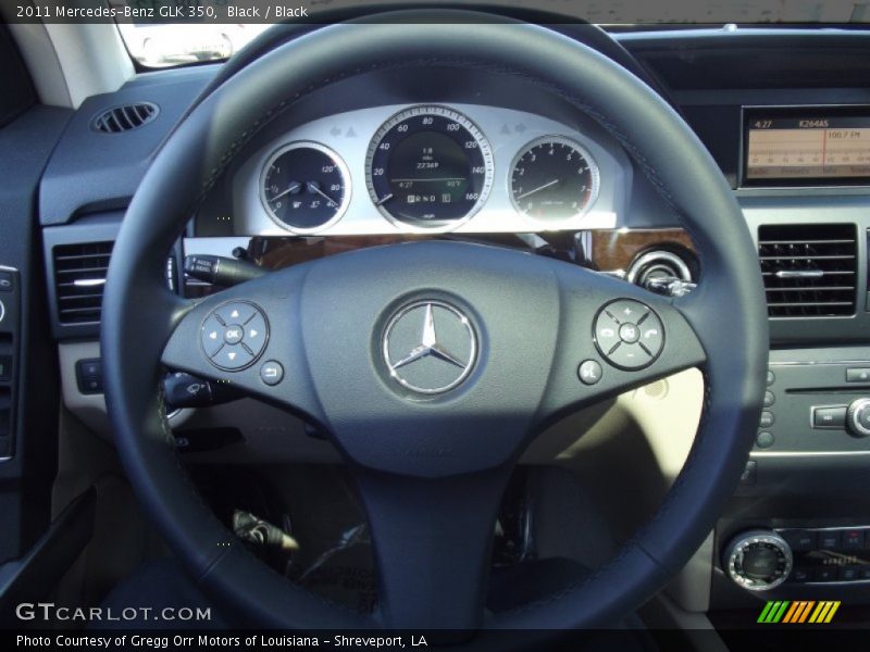 Black / Black 2011 Mercedes-Benz GLK 350