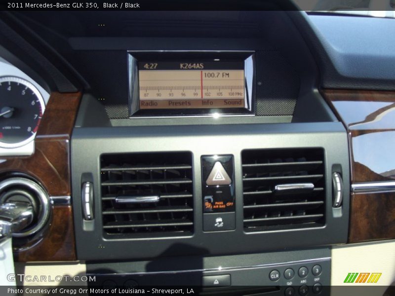 Black / Black 2011 Mercedes-Benz GLK 350