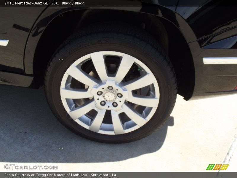 Black / Black 2011 Mercedes-Benz GLK 350