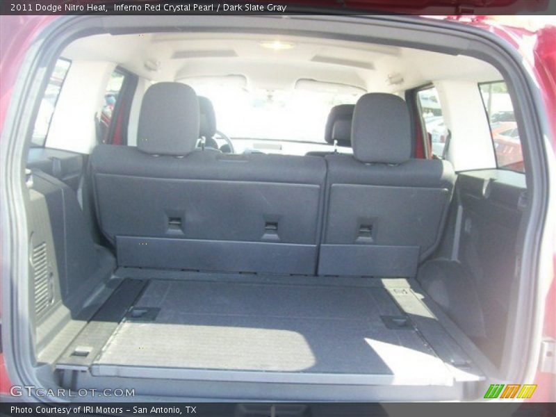 Inferno Red Crystal Pearl / Dark Slate Gray 2011 Dodge Nitro Heat