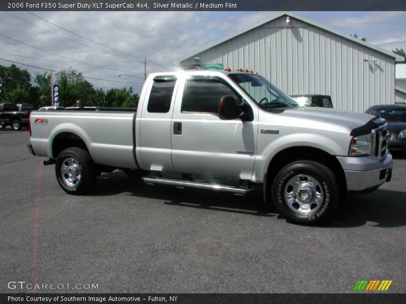 Silver Metallic / Medium Flint 2006 Ford F350 Super Duty XLT SuperCab 4x4