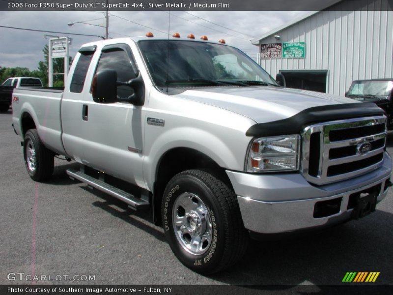 Silver Metallic / Medium Flint 2006 Ford F350 Super Duty XLT SuperCab 4x4