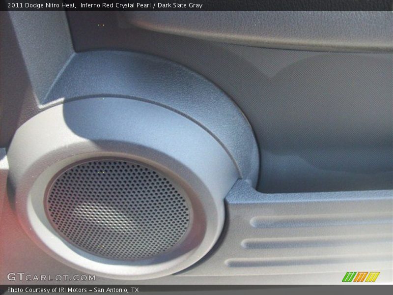 Inferno Red Crystal Pearl / Dark Slate Gray 2011 Dodge Nitro Heat