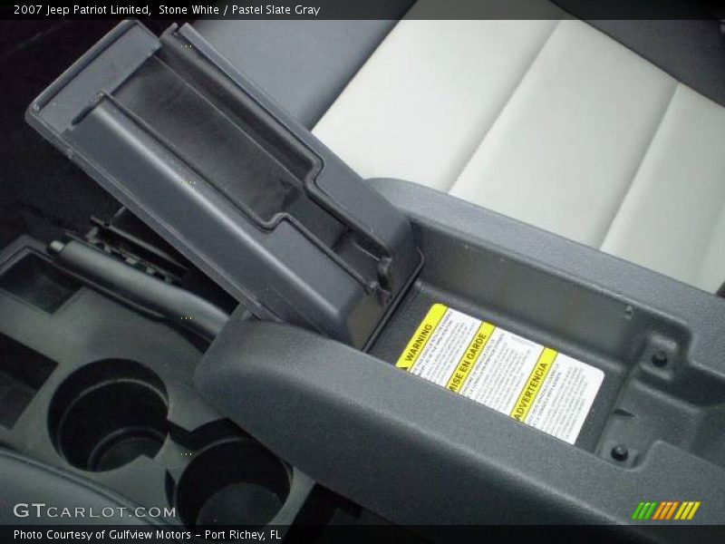 Stone White / Pastel Slate Gray 2007 Jeep Patriot Limited