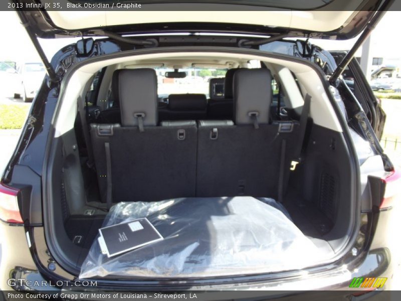  2013 JX 35 Trunk