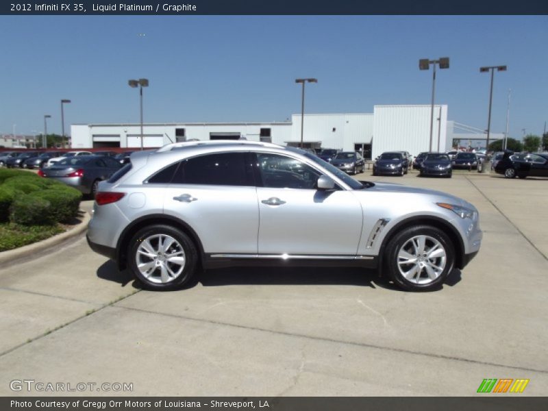 Liquid Platinum / Graphite 2012 Infiniti FX 35