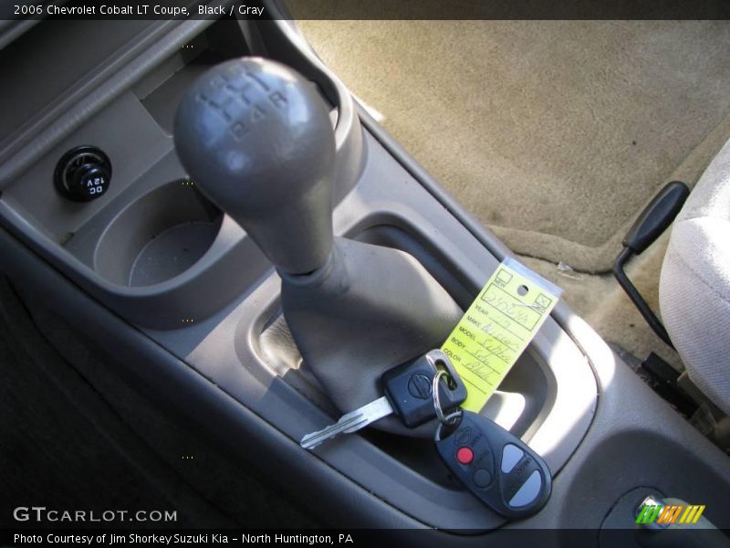 Black / Gray 2006 Chevrolet Cobalt LT Coupe