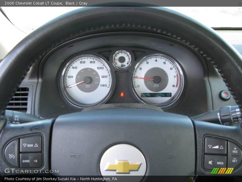 Black / Gray 2006 Chevrolet Cobalt LT Coupe