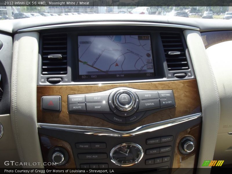 Moonlight White / Wheat 2012 Infiniti QX 56 4WD