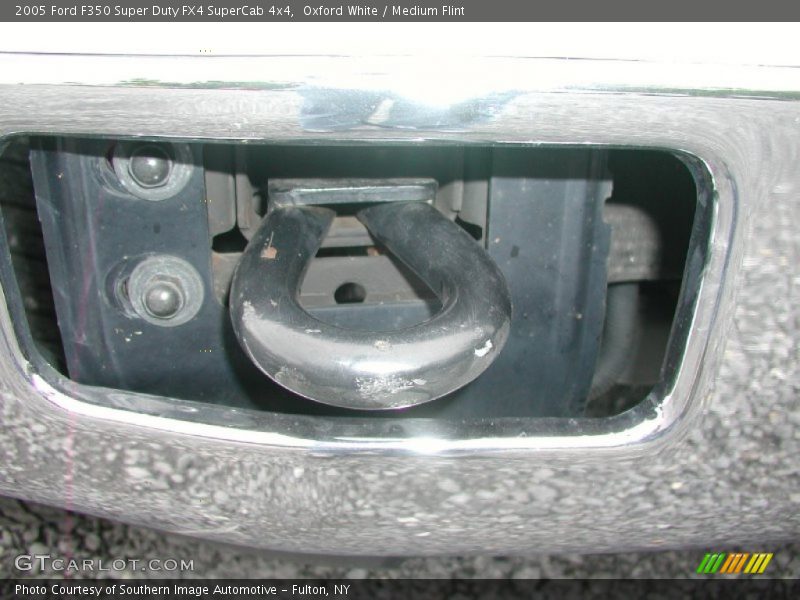 Oxford White / Medium Flint 2005 Ford F350 Super Duty FX4 SuperCab 4x4
