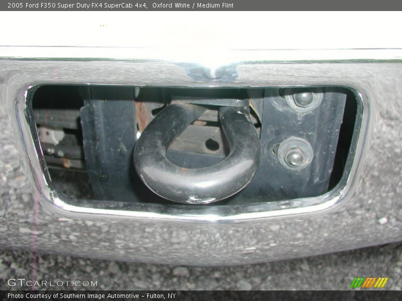 Oxford White / Medium Flint 2005 Ford F350 Super Duty FX4 SuperCab 4x4