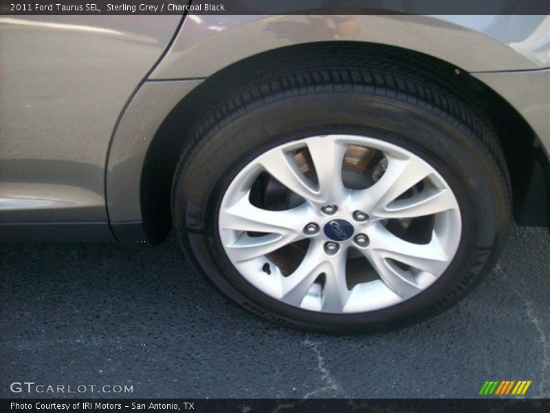 Sterling Grey / Charcoal Black 2011 Ford Taurus SEL