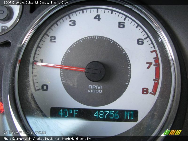 Black / Gray 2006 Chevrolet Cobalt LT Coupe