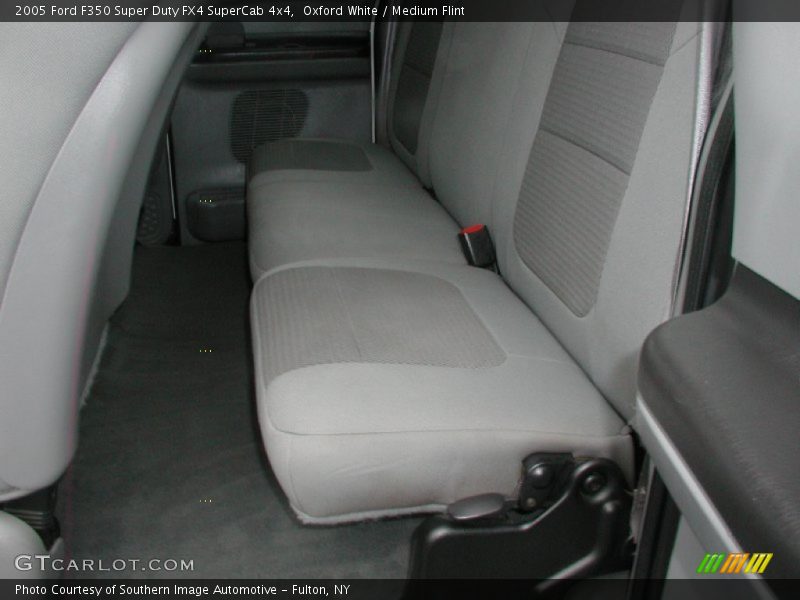 Oxford White / Medium Flint 2005 Ford F350 Super Duty FX4 SuperCab 4x4